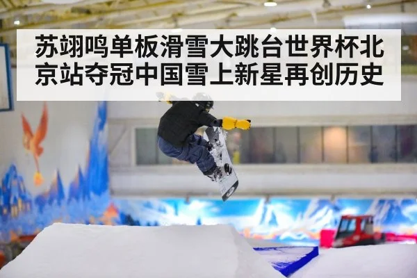 苏翊鸣单板滑雪大跳台世界杯北京站夺冠中国雪上新星再创历史