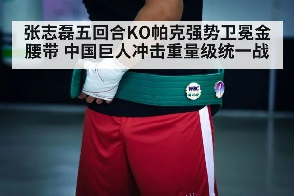boxing champion belt